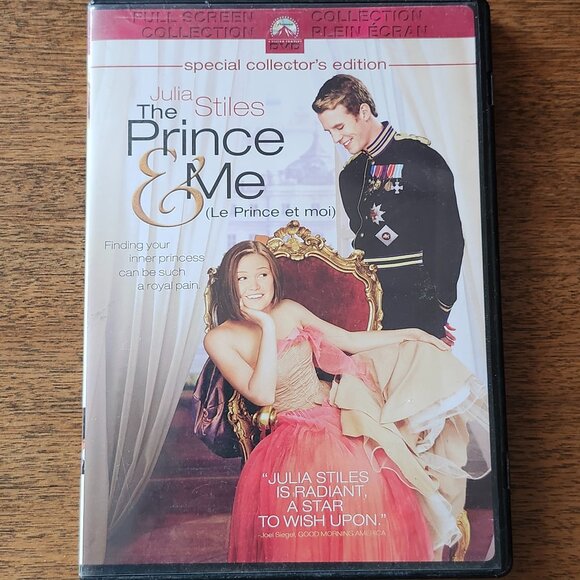 THE PRINCE AND ME (DVD: Julia Stiles, Luke Mably, James Fox) Collectors Edition - Picture 1 of 5